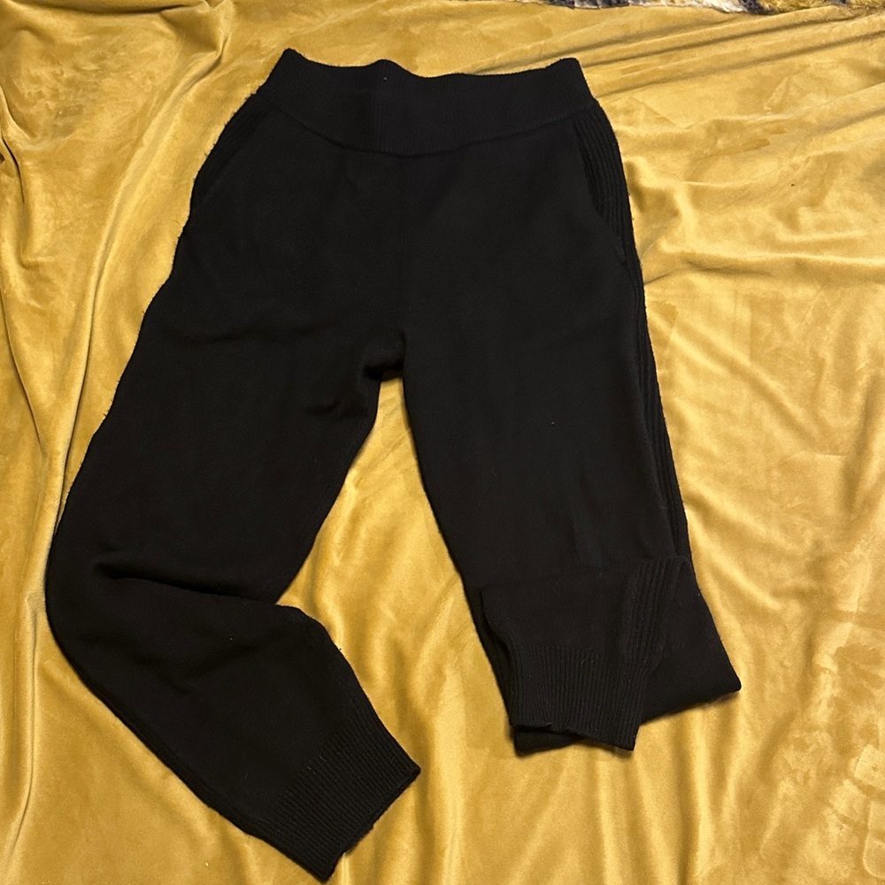 rag & bone cashmere Black Joggers
